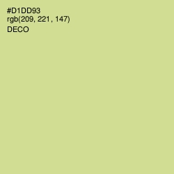 #D1DD93 - Deco Color Image