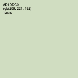 #D1DDC0 - Tana Color Image