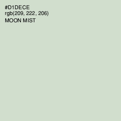 #D1DECE - Moon Mist Color Image