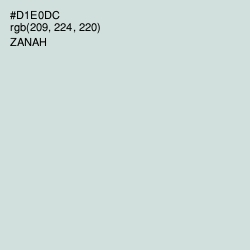 #D1E0DC - Zanah Color Image