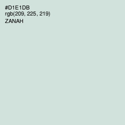 #D1E1DB - Zanah Color Image