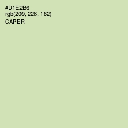 #D1E2B6 - Caper Color Image