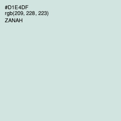 #D1E4DF - Zanah Color Image