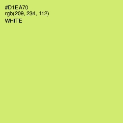 #D1EA70 - Yellow Green Color Image