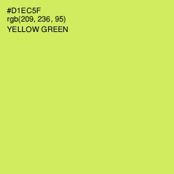 #D1EC5F - Yellow Green Color Image