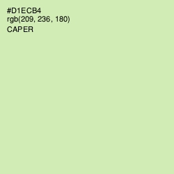 #D1ECB4 - Caper Color Image