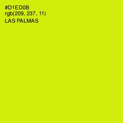 #D1ED0B - Las Palmas Color Image