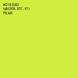 #D1ED3D - Pear Color Image