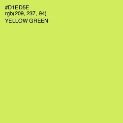 #D1ED5E - Yellow Green Color Image