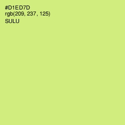 #D1ED7D - Sulu Color Image