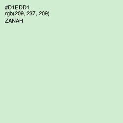 #D1EDD1 - Zanah Color Image