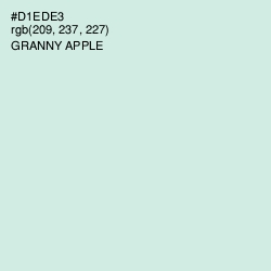 #D1EDE3 - Granny Apple Color Image