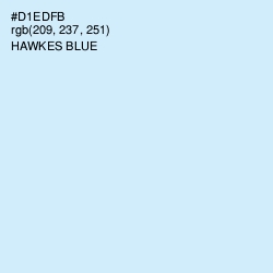 #D1EDFB - Hawkes Blue Color Image