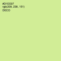 #D1EE97 - Deco Color Image