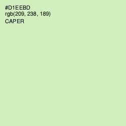 #D1EEBD - Caper Color Image