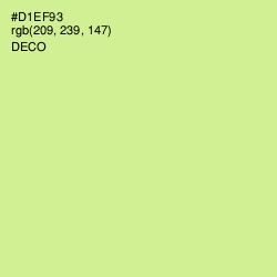 #D1EF93 - Deco Color Image
