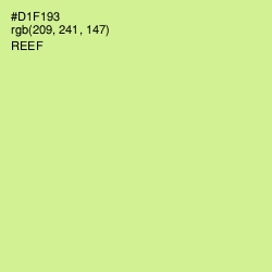 #D1F193 - Reef Color Image