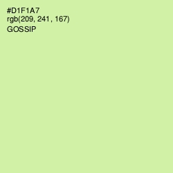 #D1F1A7 - Gossip Color Image