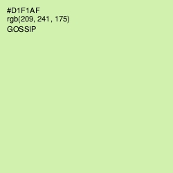 #D1F1AF - Gossip Color Image
