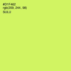 #D1F462 - Sulu Color Image