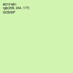 #D1F4B1 - Gossip Color Image
