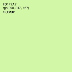 #D1F7A7 - Gossip Color Image