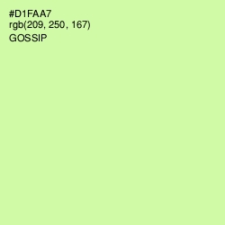 #D1FAA7 - Gossip Color Image