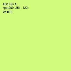 #D1FB7A - Sulu Color Image