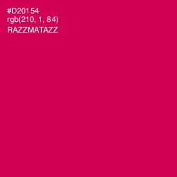 #D20154 - Razzmatazz Color Image