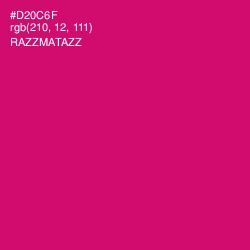 #D20C6F - Razzmatazz Color Image