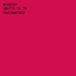 #D20D4F - Razzmatazz Color Image