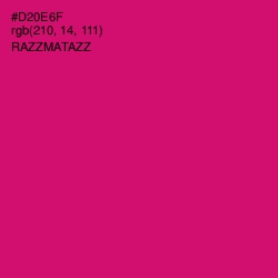 #D20E6F - Razzmatazz Color Image