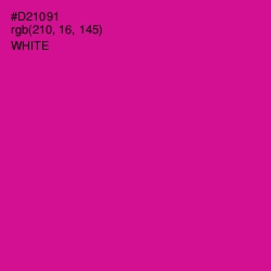 #D21091 - Red Violet Color Image