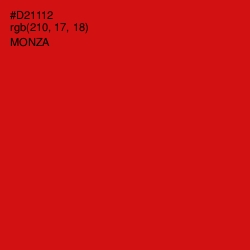 #D21112 - Monza Color Image