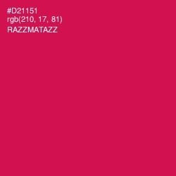 #D21151 - Razzmatazz Color Image