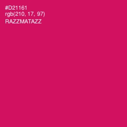 #D21161 - Razzmatazz Color Image