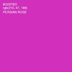 #D22FBD - Persian Rose Color Image