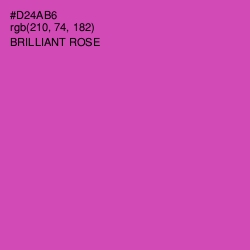 #D24AB6 - Brilliant Rose Color Image