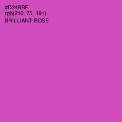 #D24BBF - Brilliant Rose Color Image