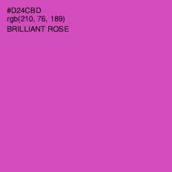 #D24CBD - Brilliant Rose Color Image