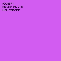 #D25BF1 - Heliotrope Color Image