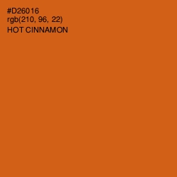 #D26016 - Hot Cinnamon Color Image