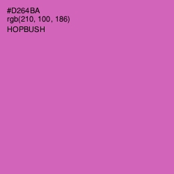 #D264BA - Hopbush Color Image