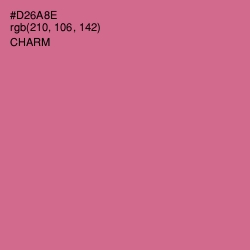 #D26A8E - Charm Color Image