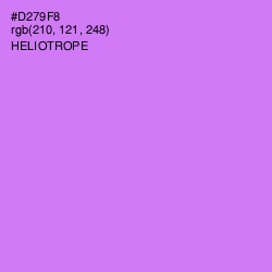 #D279F8 - Heliotrope Color Image