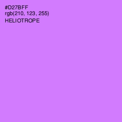 #D27BFF - Heliotrope Color Image