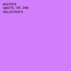 #D27DF9 - Heliotrope Color Image