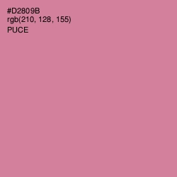 #D2809B - Puce Color Image