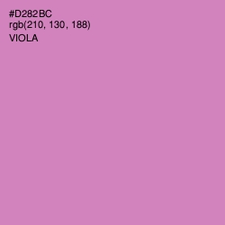 #D282BC - Viola Color Image