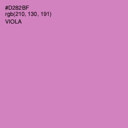 #D282BF - Viola Color Image